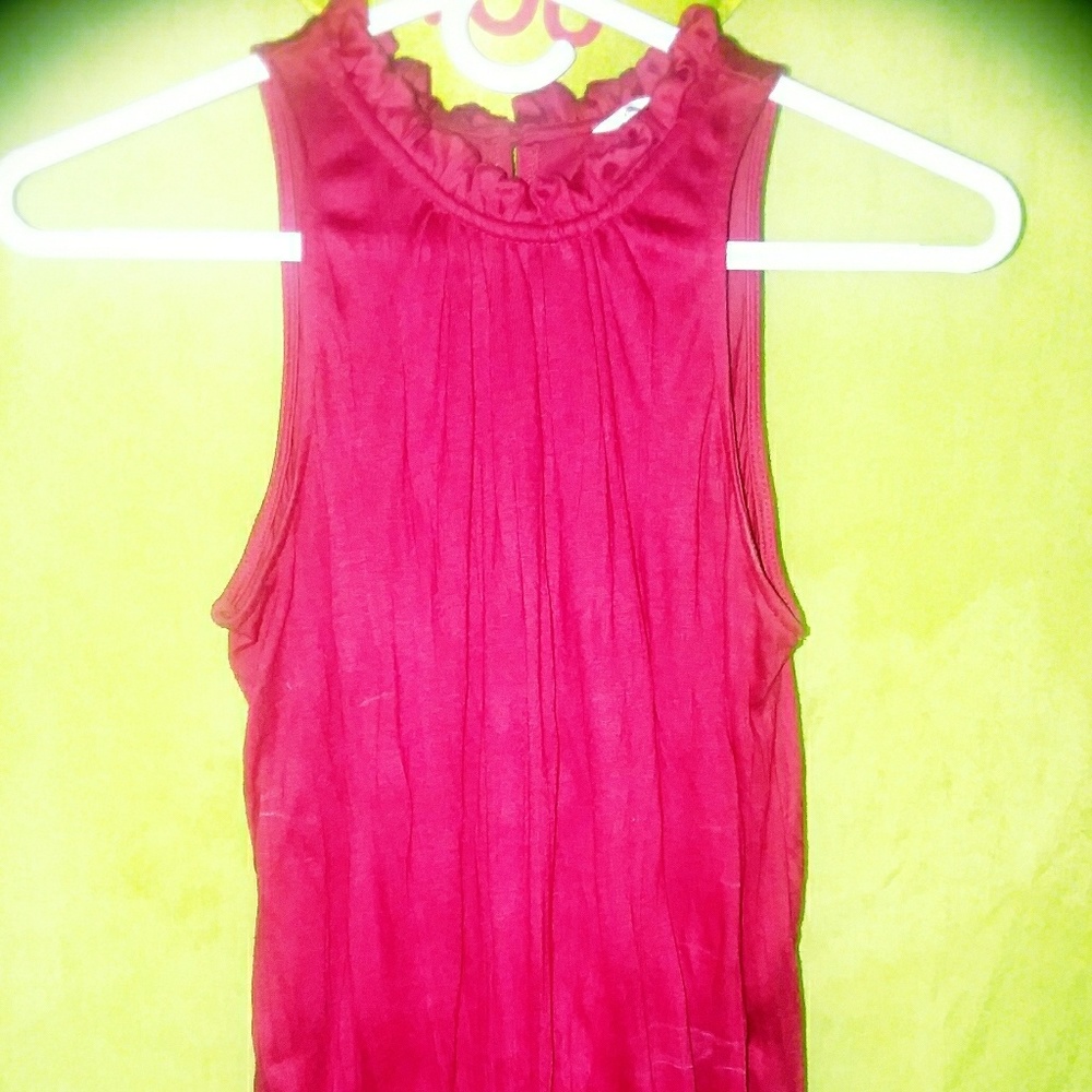 Body Central Dark red blouse